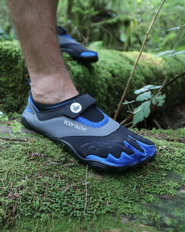Men's 3T Barefoot Max Water Shoes - Black/Dazzling Blue sold by Body Glove