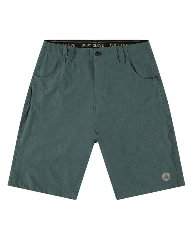 Men's 21-inch Chambray Boardwalk Short - Twilight sold by Body Glove