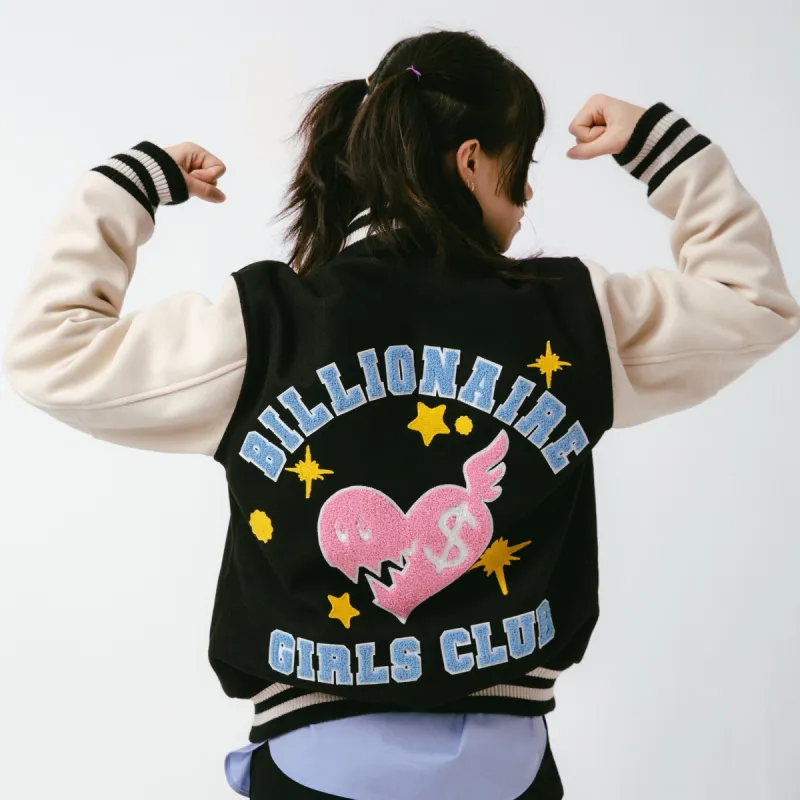 HEART MONSTER VARSITY JACKET sold by Billionaire Boys Club
