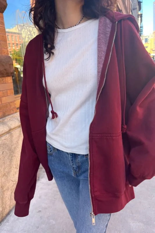 Christy Hoodie sold by Brandy Melville