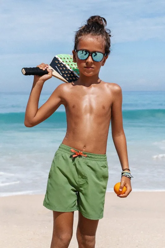 Skater Boy Woven Boardshorts sold by Cupshe