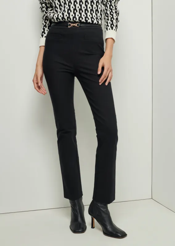 Fia Slim Pants - Black sold by Derek Lam