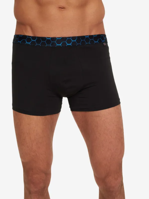 Men's Boxer Briefs Band 53 Pima Cotton Stretch Black sold by Derek Rose