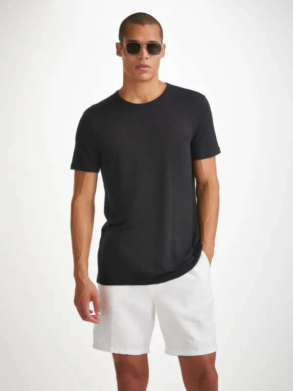 Men's T-Shirt Jordan Linen Black sold by Derek Rose
