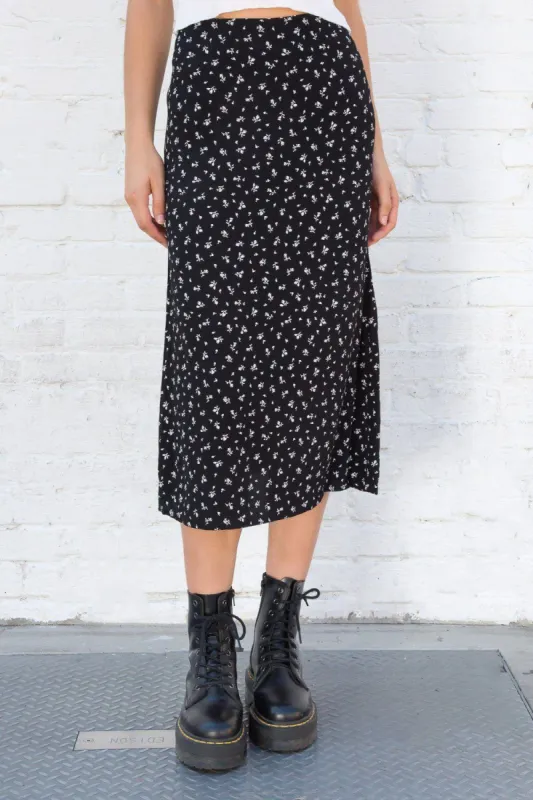 Phoebe Floral Skirt sold by Brandy Melville