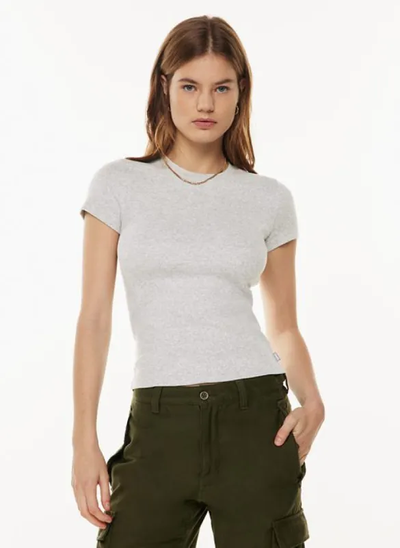 ribbed t-shirt sold by Aritzia