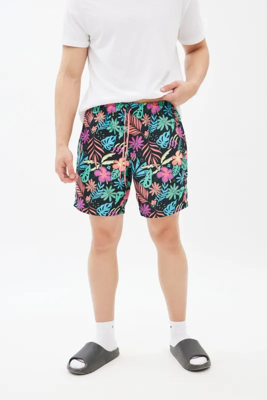 Floral Print Swim Short sold by Bluenotes