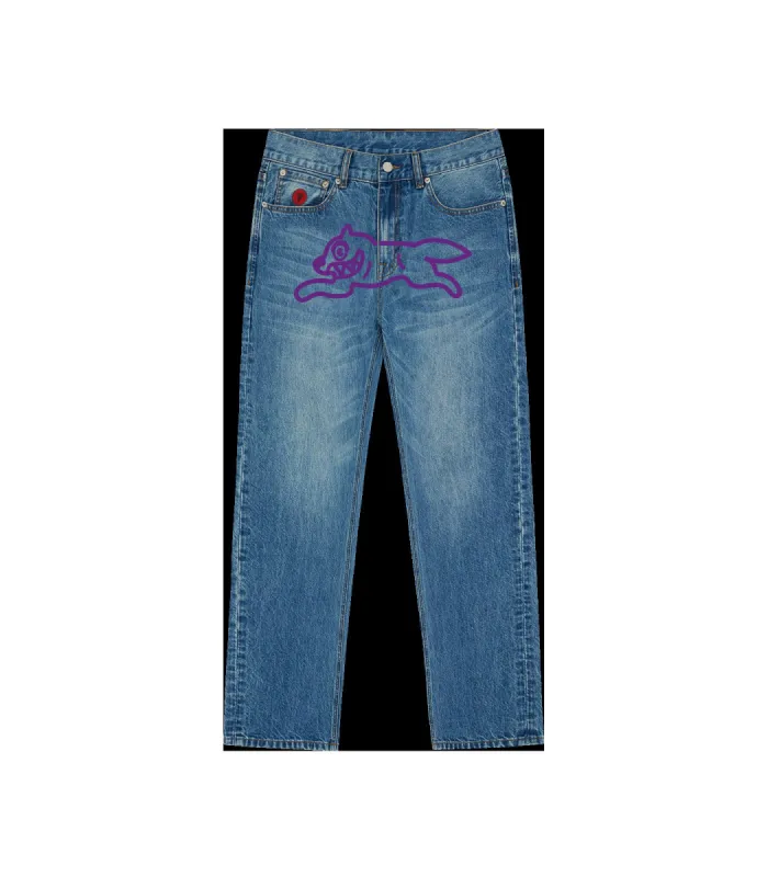RUNNING DOG DENIM PANT - LIGHT WASH sold by Billionaire Boys Club