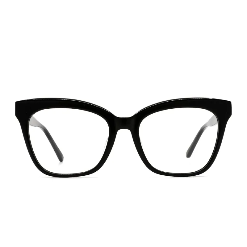 WINSTON - BLACK + PRESCRIPTION GLASSES sold by Diff Eyewear
