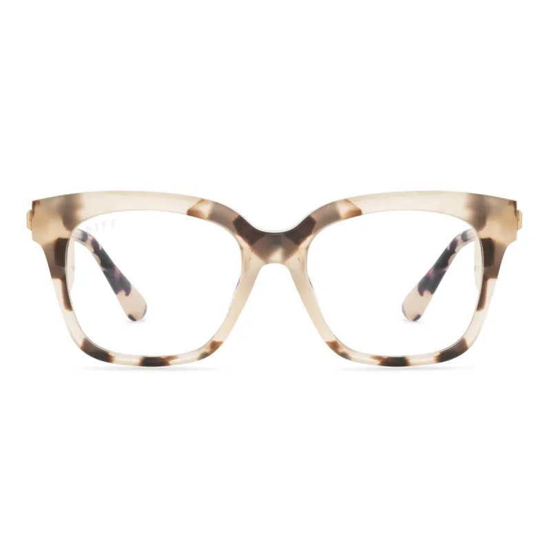 BELLA XS - CREAM TORTOISE + PRESCRIPTION GLASSES sold by Diff Eyewear