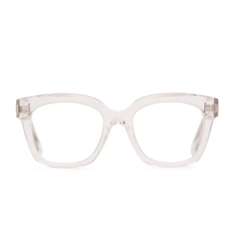 AVA - CLEAR CRYSTAL + BLUE LIGHT READERS sold by Diff Eyewear