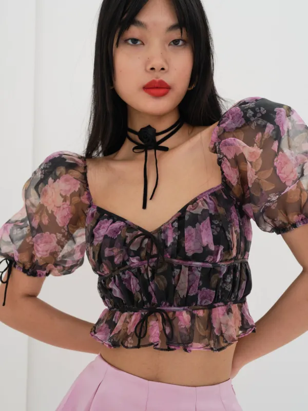 Sunshine Crop Top sold by For Love And Lemons