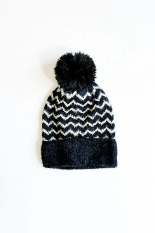 SALE - Lucy Zig Zag Beanie sold by fab'rik