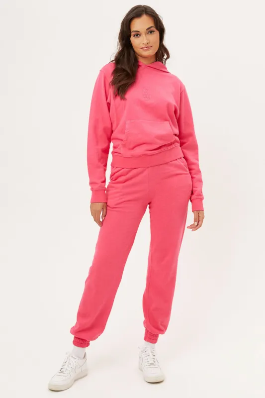 Frank Oversized Sweatpants - Rosewood sold by Frankie's Bikinis