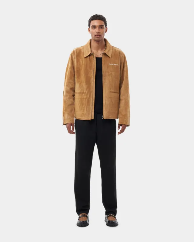 Leather Jacket Suede Camel sold by Filling Pieces