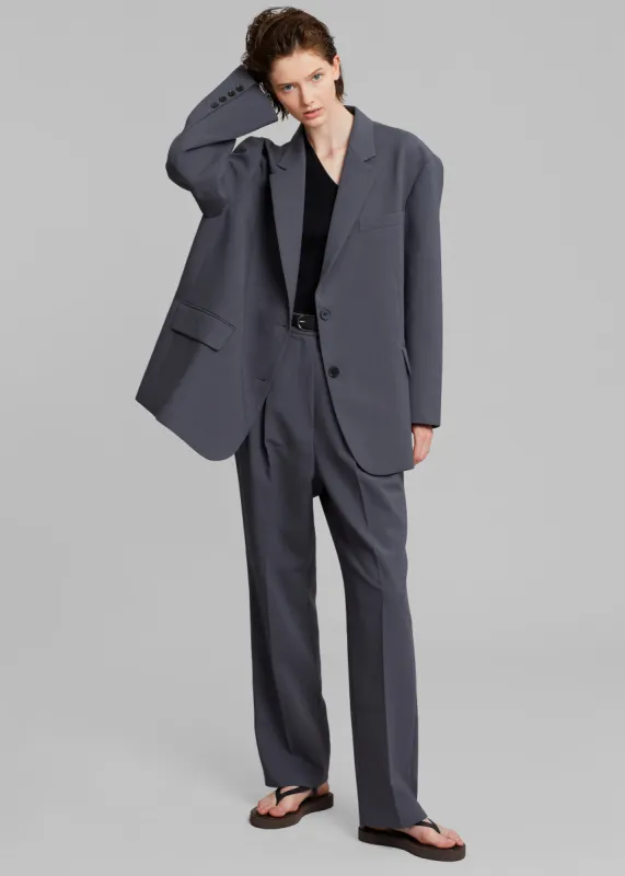 Bea Blazer - Charcoal sold by Frankie Shop