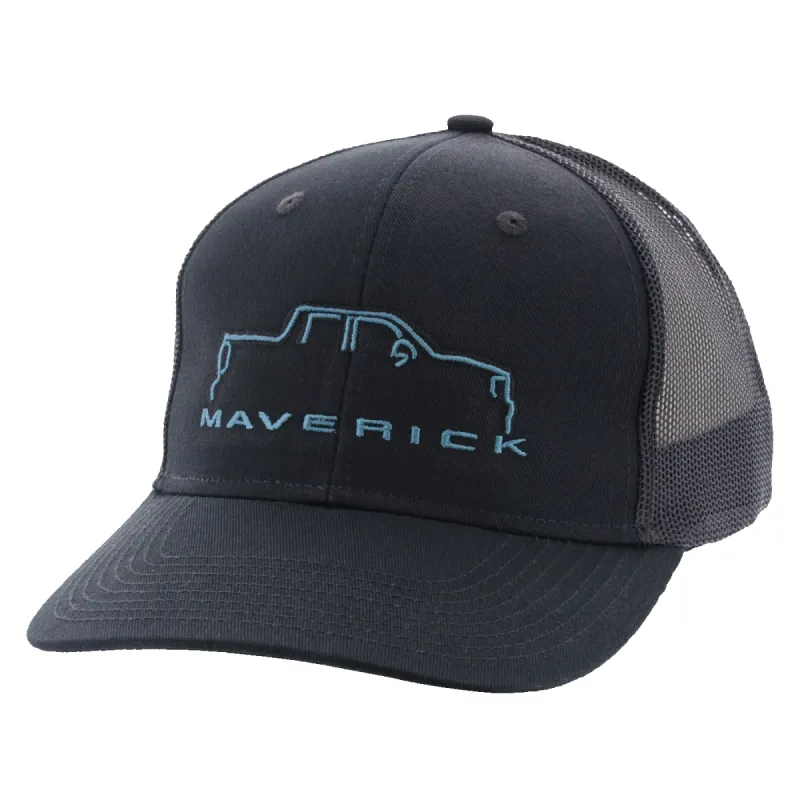 Ford Maverick Truck Silhouette Snapback Hat sold by Ford