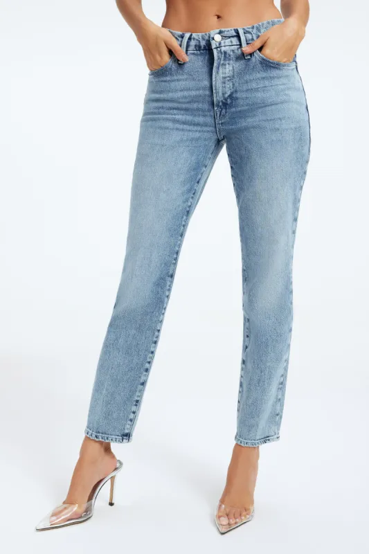 GOOD CLASSIC JEANS | INDIGO301 sold by Good American