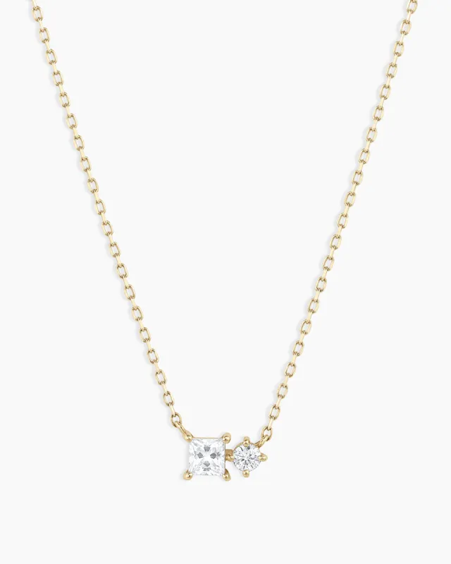 Diamond and White Sapphire Necklace sold by Gorjana