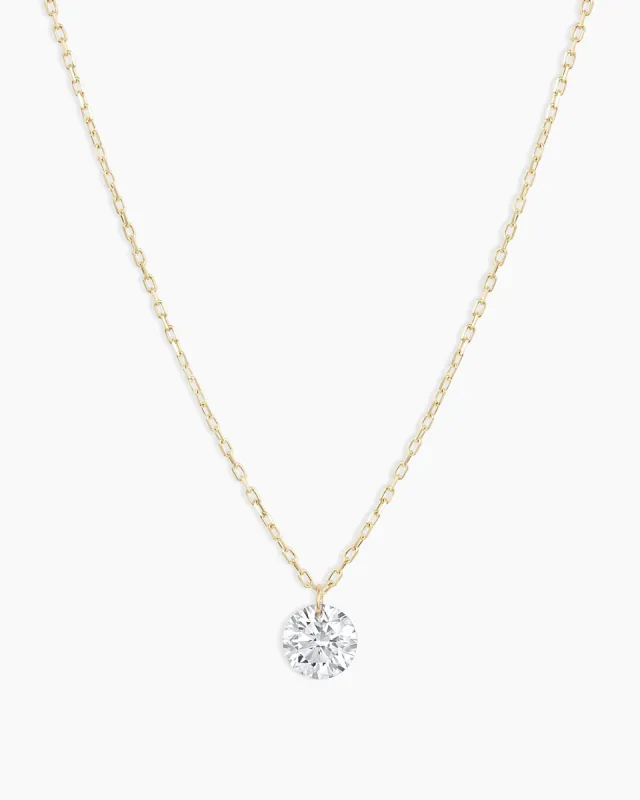 Floating Diamond Statement Necklace sold by Gorjana