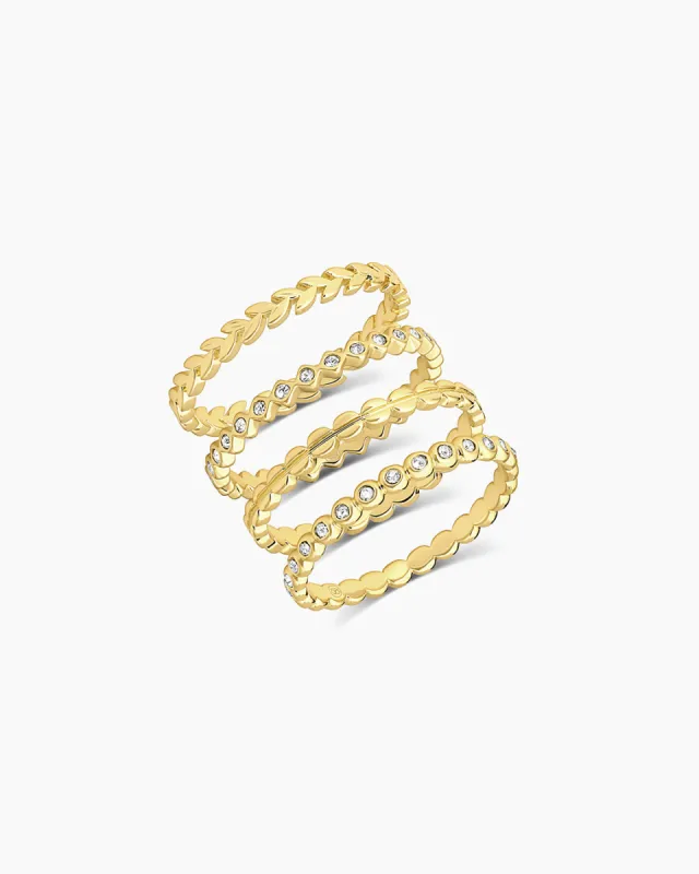 Mini Stackable Ring Set sold by Gorjana