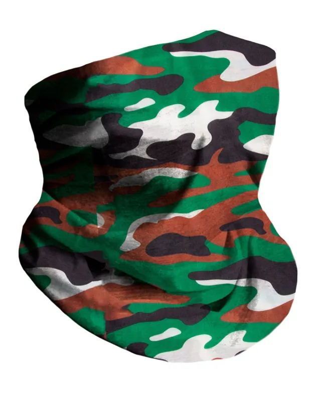 Green Camo Seamless Mask Bandana sold by iHeartRaves