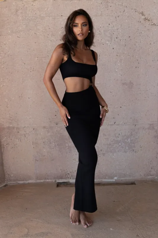 Noir Time After Time Dress sold by JLUXLABEL