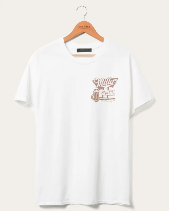 Miller High Life Sportsman's Club Flea Market Tee sold by Junk Food Clothing