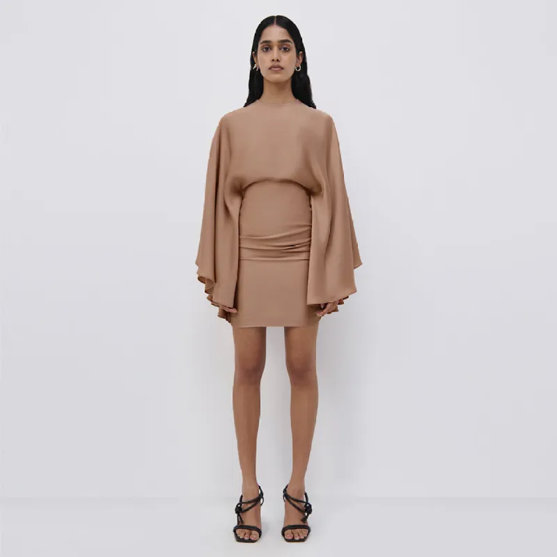 Kadence Bell Sleeve Mini Dress sold by Jonathan Simkhai