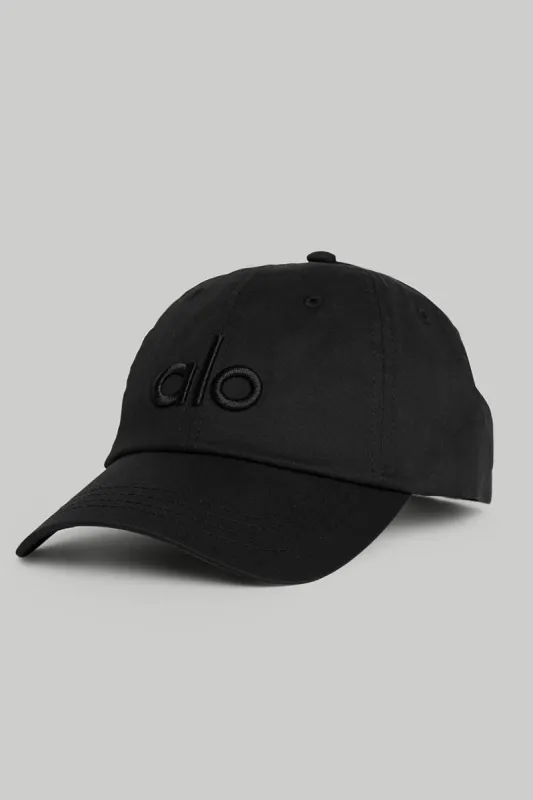 Off-Duty Cap - Black/Black sold by Alo Yoga