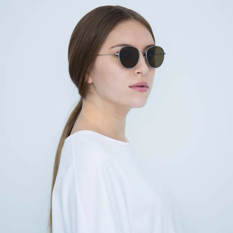 Ann Demeulemeester 28 C3 Oval Sunglasses | Parallel
