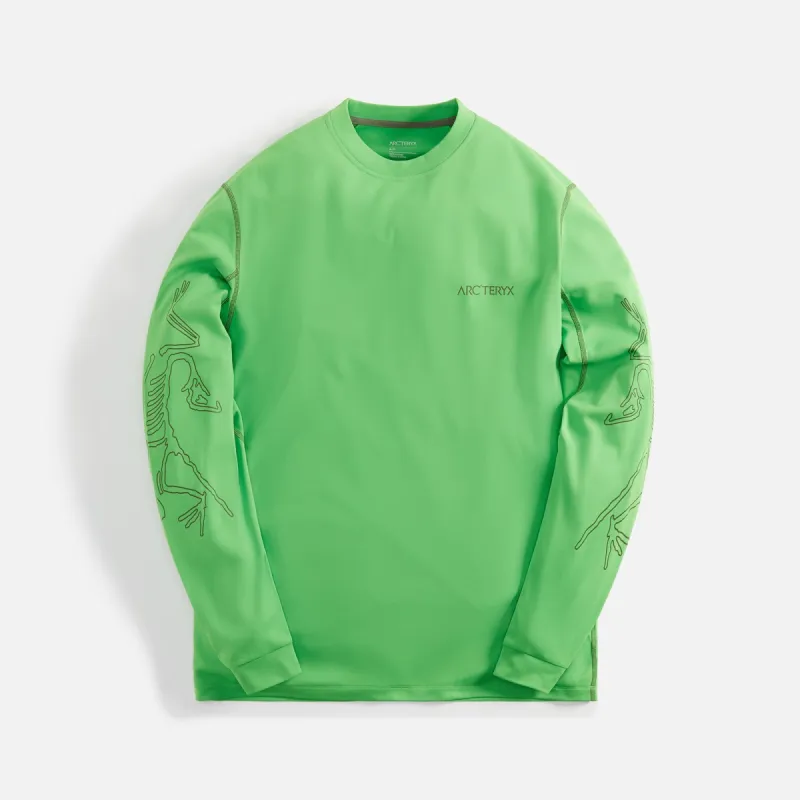 arc'teryx system a COPAL LS XL システムa Arc'teryx System A Long Sleeve Copal Bird Tee - Portal