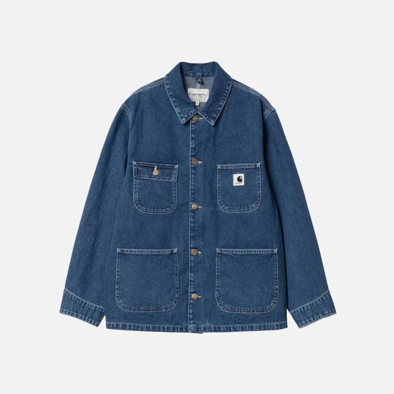 Carhartt WIP W OG Michigan Coat - Stone Washed Blue sold by Kith