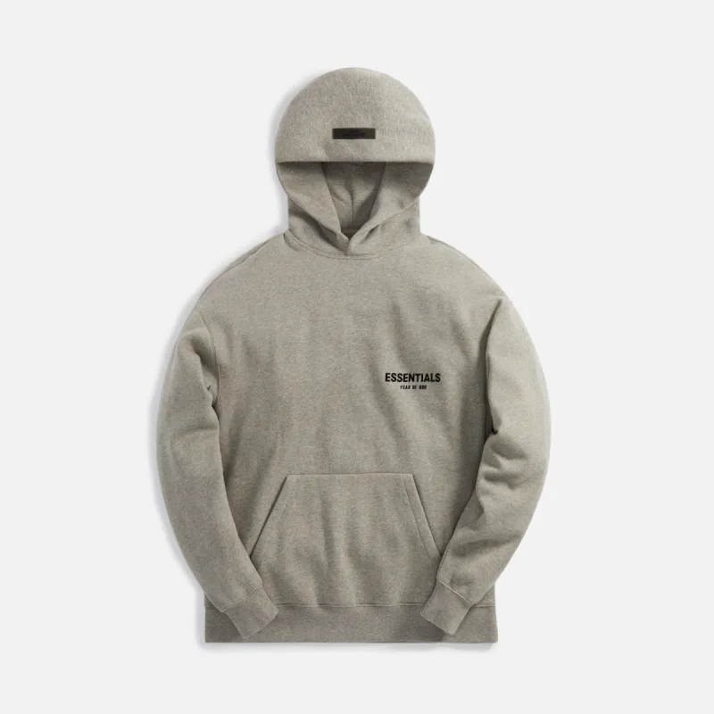 Essentials Hoodie - Dark Oatmeal sold by Kith