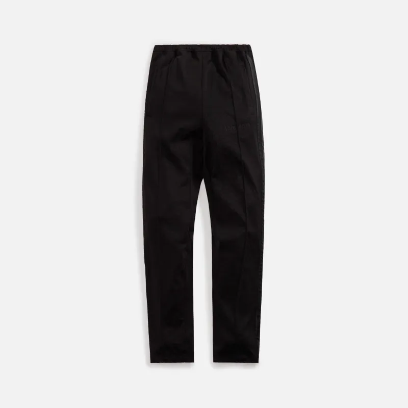 Palm Angels Tuxedo Leopard Track Pants - Black White sold by Kith
