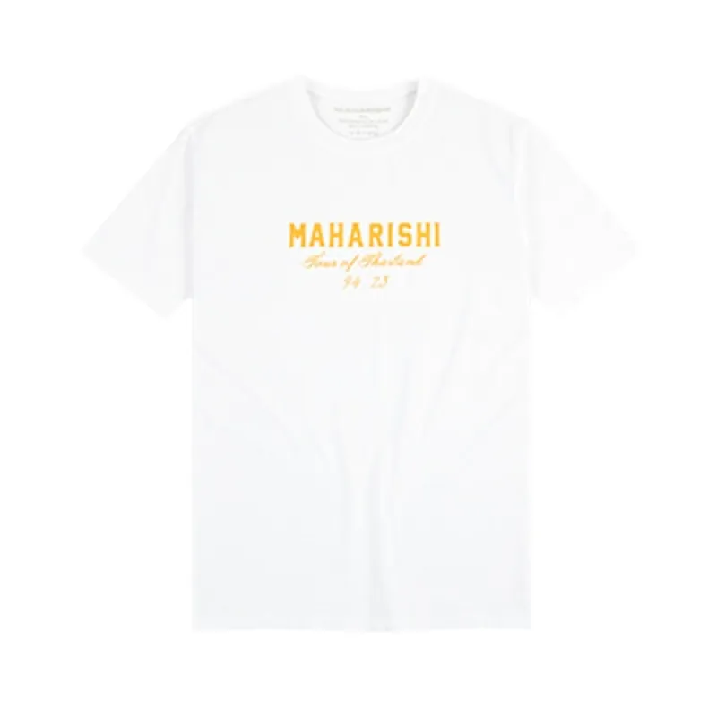 Maharishi Temple Naga Organic T shirt White sold by Kong