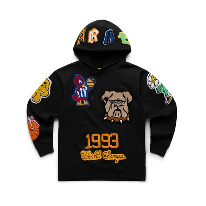 Market Varsity Overload Hoodie Black sold by Kong