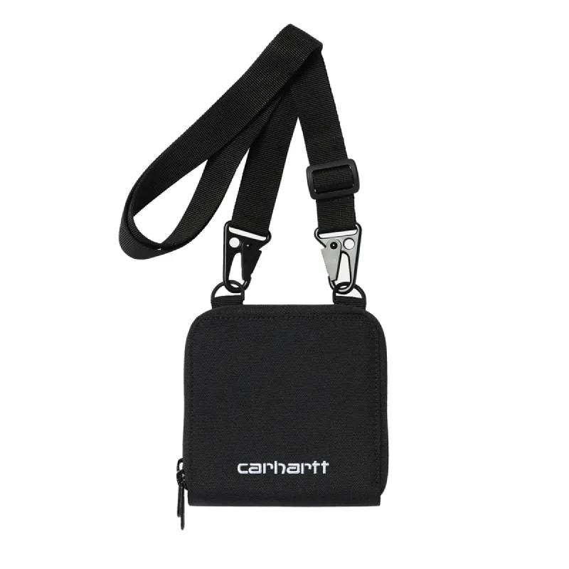 Carhartt WIP Payton Detachable Wallet Black White sold by Kong