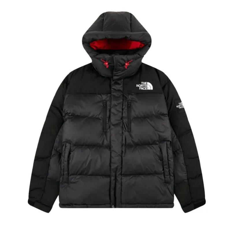The North Face Black Box Himalayan Parka Black Red | Parallel