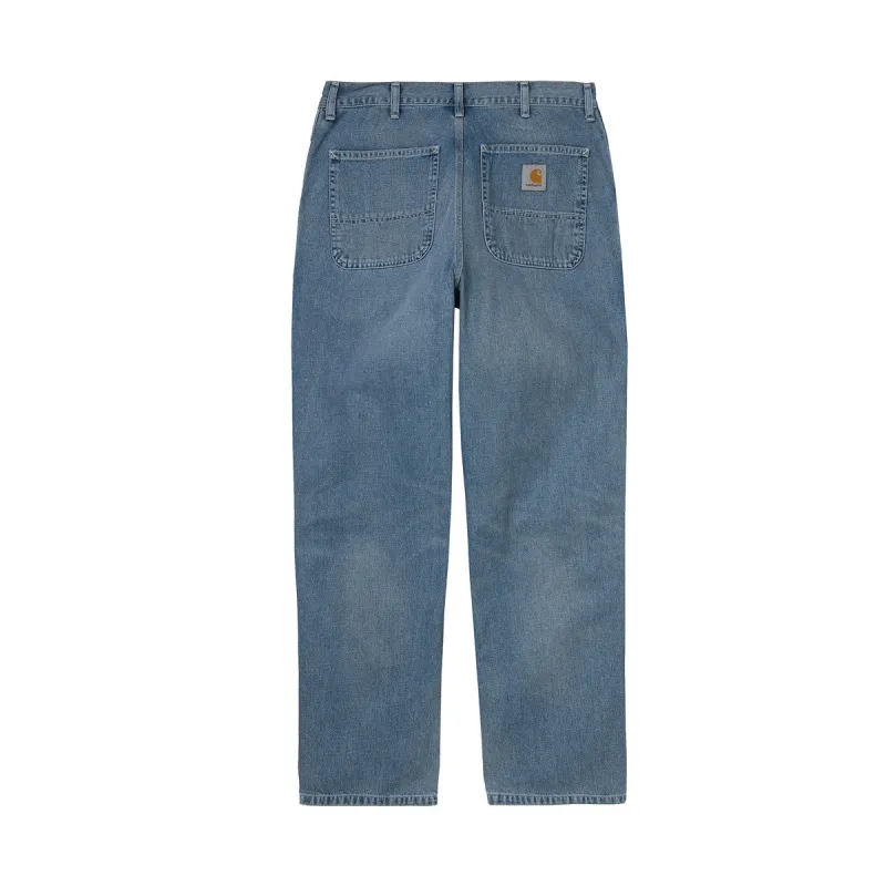 Carhartt WIP Simple Pant Blue Worn Bleached sold by Kong