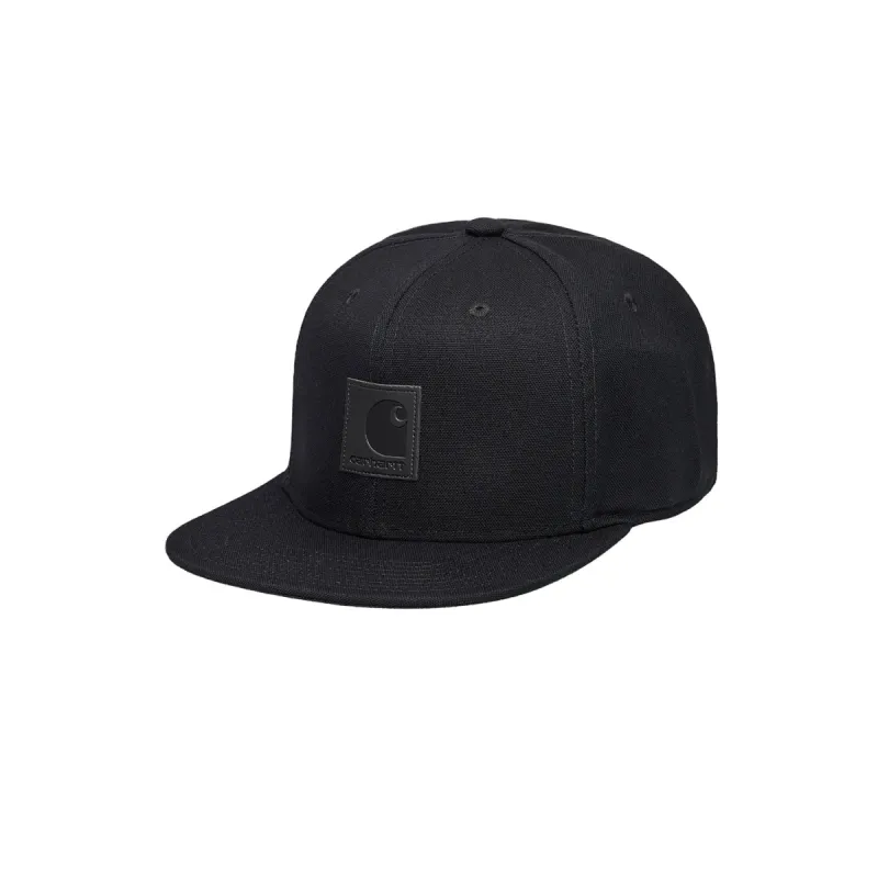 Carhartt WIP Logo Cap Black sold by Kong