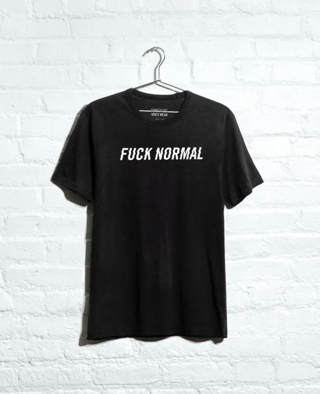 Site Exclusive! F Normal T-Shirt sold by Kenneth Cole
