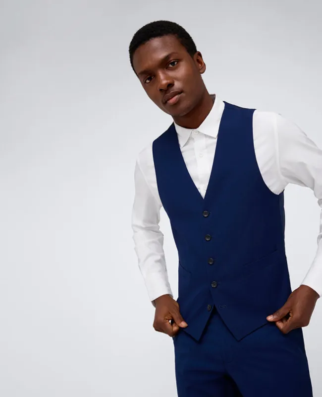 Kenneth Cole Reaction Ready Flex Slim-Fit Suit Separate Vest sold by Kenneth Cole