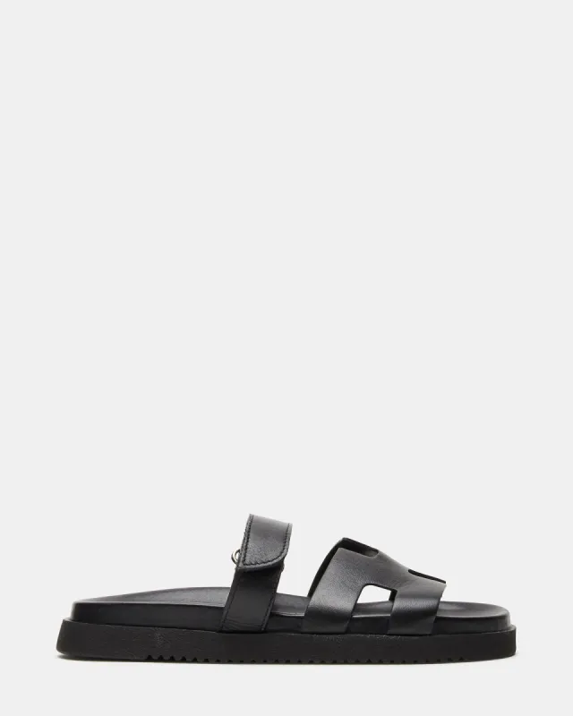 MAYVEN BLACK LEATHER sold by Steve Madden