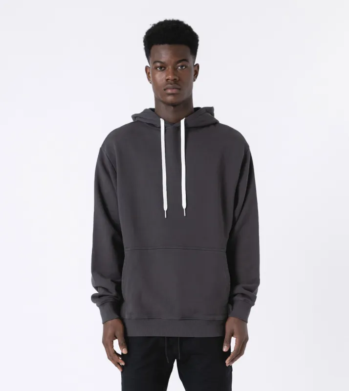 Orgo Hood Sweat GD Dk Grey sold by Zanerobe