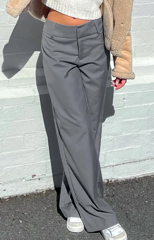 Maeve Grey Pants sold by Beginning Boutique