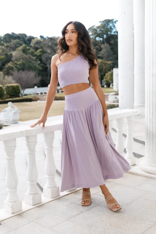 August Maxi Skirt - Lilac sold by Petal & Pup