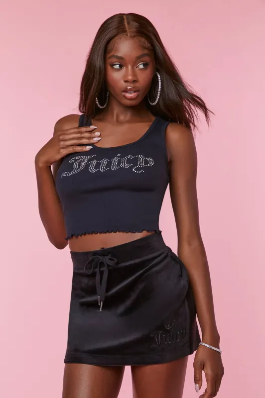 Juicy Couture Velour Mini Skirt sold by Urban Planet