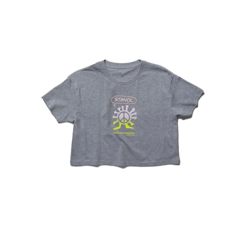 All Hands Crop Top T-shirt sold by Stance