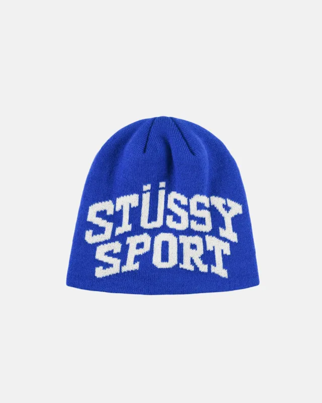 STUSSY SPORT JACQUARD SKULLCAP BEANIE sold by Stussy